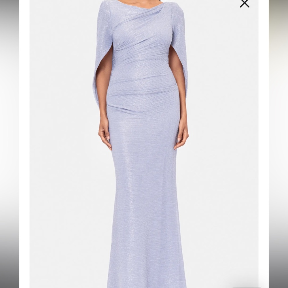 Betsy & Adam Light blue Maxi Dress